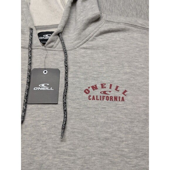 New O’Neil Men’s Medium Paddle Battle Pullover Hoodie California Bear Paddling - Picture 3 of 8